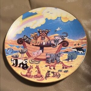 "The Rainbow of Promise" collector's plate  by Linda Undermehr